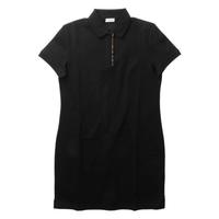 BURBERRY LYRAH 女款简约时尚翻领通勤百搭连衣裙
