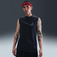 限尺码：NIKE 男装运动薄背心男舒适休闲时尚百搭针织背心户外训练健身通勤