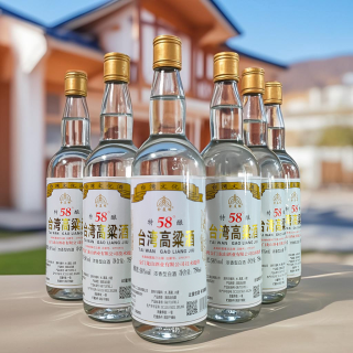金厦缘 台湾高粱酒金门58度高粮纯粮口粮高度特产口粮酒58度750