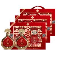 金六福 福在眼前纯粮食酒送礼清香型优级整箱白酒53度500ml*6瓶
