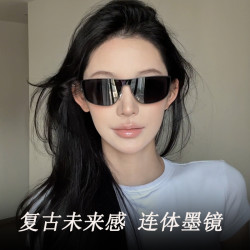 GENIUS MAIDEN女士墨镜防紫外线未来感太阳镜高颜值防晒时尚潮流