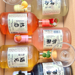 乳果那年 婚庆摆台伴手礼标准瓶果酒水果酒微醺女生低度晚安 330ml