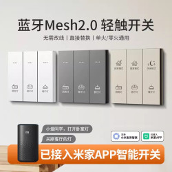 fdd 已接入米家APP 国际电工智能开关蓝牙Mesh2.0多控通用