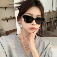 高级感黑色2026新款太阳镜女GM方形时尚墨镜遮阳网红辣妹街拍度假
