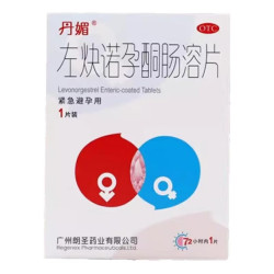 丹媚 左炔诺孕酮肠溶片1.5mg/片/盒