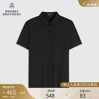 Brooks Brothers 男士夏季简约质感logo点缀polo衫