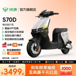 绿源 电自款S70-D 48V24A电动自行车