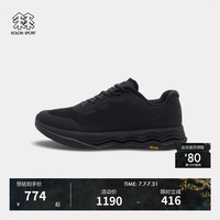 KOLON SPORT LUFC5MT402-BK VIBRAM大底 黑色 39 户外休闲鞋