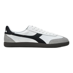 diadora Saunter OG 牛皮做旧 T头休闲板鞋 白/黑 40