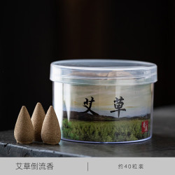 灵沐 金蟾戏荷香插禅意艾草