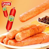 移动端：力诚 火腿肠煎烤之星烤肠105g大克重即食摆摊小吃烧烤零食解馋