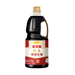 金龙鱼 甄选鲜味生抽酿造酱油非转基因脱脂大豆厨房炒菜调味2.07KG