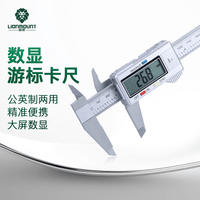 WORKERBEE 游标卡尺文玩电子深度尺测量尺数字油标卡尺大屏数显塑料公英两制