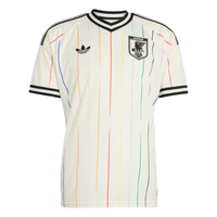 阿迪达斯 速干透气 汉玉白/黑色 5XL 男子足球球衣