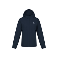 HAGLOFS火柴棍 Ultrathin Softshell 防风透气 女款纯黑 XS 软壳衣