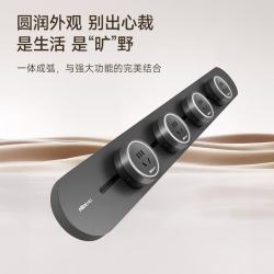 雷士电工 DP1150A M04 轨道插座 圆环滑轨式 50厘米+五孔*3 黑色