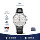 IWC 礼物 葡萄牙系列计时腕表 镀银金针 自动机械男表 IW371604 41mm
