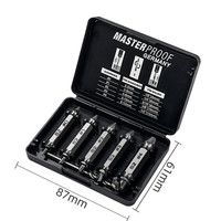MASTERPROOF 小螺丝滑牙取出器内六角断头滑丝断丝生锈笔记本螺丝拆卸器