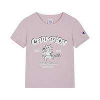 Champion 女士修身短款猫咪印花短袖T恤