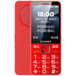 金立 R103 4G全网通 红色 按键功能机