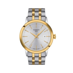 TISSOT 男士精钢石英腕表 42mm