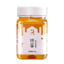 三森 百花蜂蜜 500g 百花蜂蜜500克一瓶