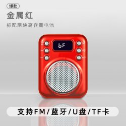新科 收音机老人专用播放器带提绳随身听多功能可充电插卡u盘蓝牙