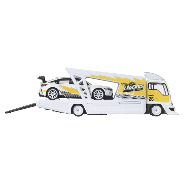 Hot Wheels 男孩玩具传奇之旅运输车队