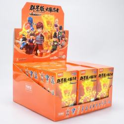 布鲁可积木 布鲁可火影忍者盲盒积木人群星版第三弹忍者之心潮流玩具拼装手办摆件 火影第3弹-忍者之心