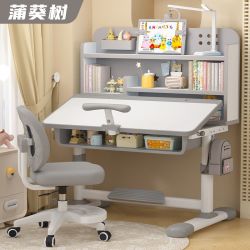 蒲葵树 书房成套儿童学习桌书桌写字椅小学生写字家用升降书桌矫正坐姿桌