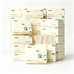 家优先 抽纸本色 可湿水餐巾纸 4层加厚 36包