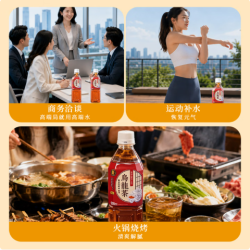 0添加进口无糖茶：商务宴请必备 乌龙茶*2瓶