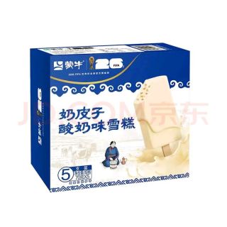 蒙牛 奶皮子酸奶味雪糕70g×5支奶糕冰淇淋