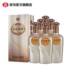 双沟 柔和双沟 银柔和 42度 浓香型白酒 450mL 6瓶