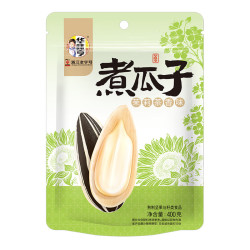 华味亨 煮瓜子系列500g 茉莉茶香味慢煮入味葵瓜子香瓜子休闲零食 400g茉莉茶香味*1袋