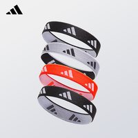 adidas 高弹力防滑头绳 女款 运动发圈 ADAC-16210