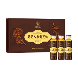 九芝堂 黄芪精口服液 人参灵芝党参枸杞熟地黄 120mL