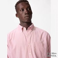 优衣库 优质长绒棉衬衫/长袖优衣库男装衬衣482464 480764