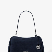 MICHAEL KORS 女士单肩包 Cecily中号绒面革