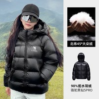骆驼 黑钻5PRO羽绒服男女款2026冬季新款外套面包官方服旗舰店正品