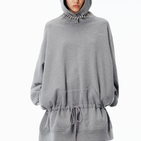 alexanderwang Dropped Waist Hoodie Dress