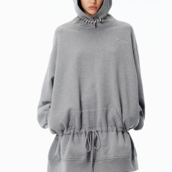 alexanderwang Dropped Waist Hoodie Dress