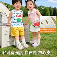 基诺浦 机能鞋夏季新款婴幼儿鞋男女宝宝鞋子凉鞋学步童鞋GB2433