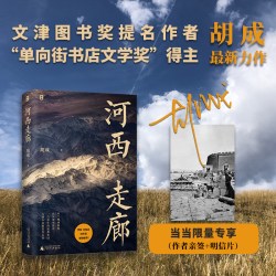 当当网河西走廊 胡成最新力作 文津奖提名 单向街书店文学奖得主