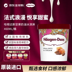 哈根达斯 坚果奶油冰淇淋 460ml/桶