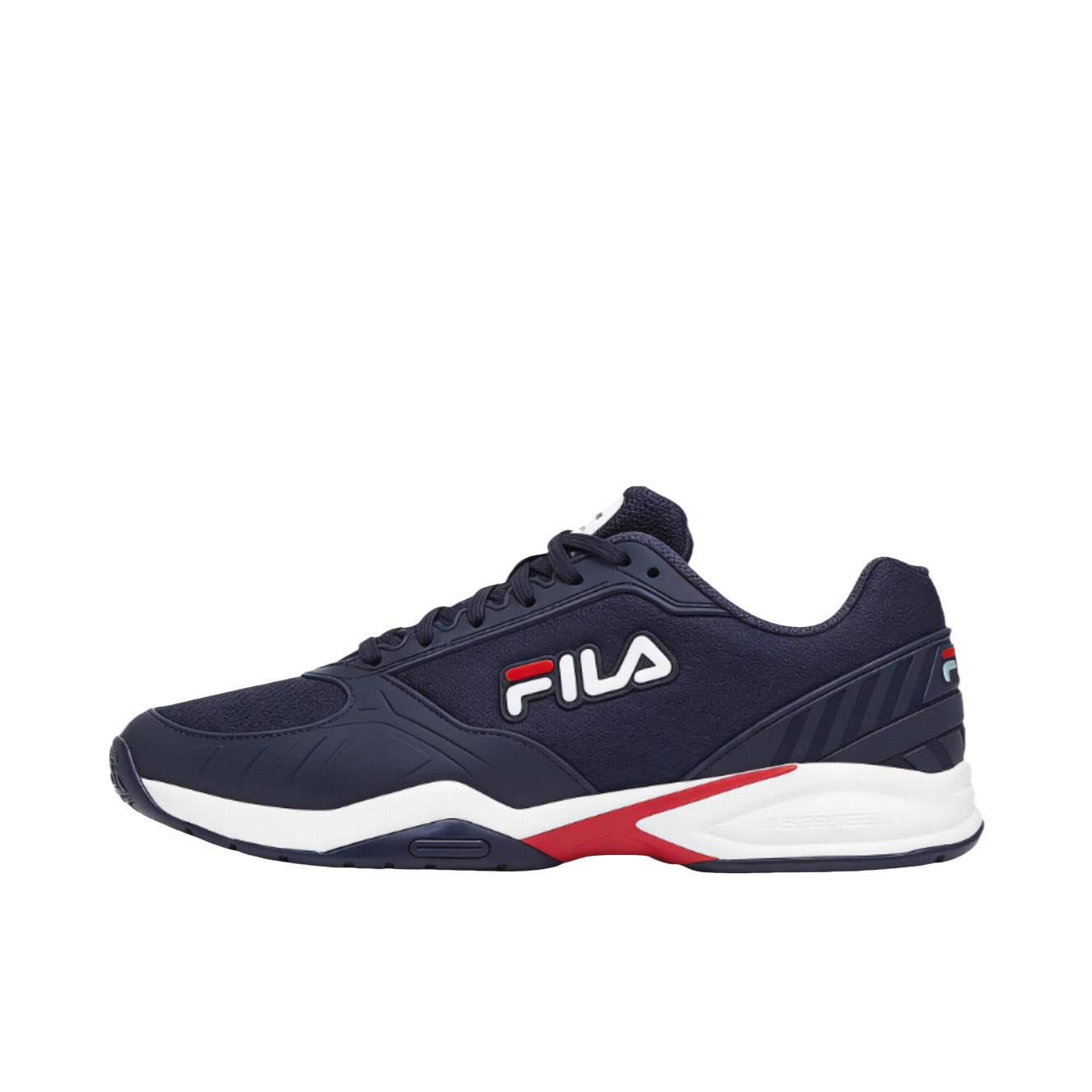 FILA 斐乐 Volley Zone 透气防滑低帮橡胶运动休闲鞋