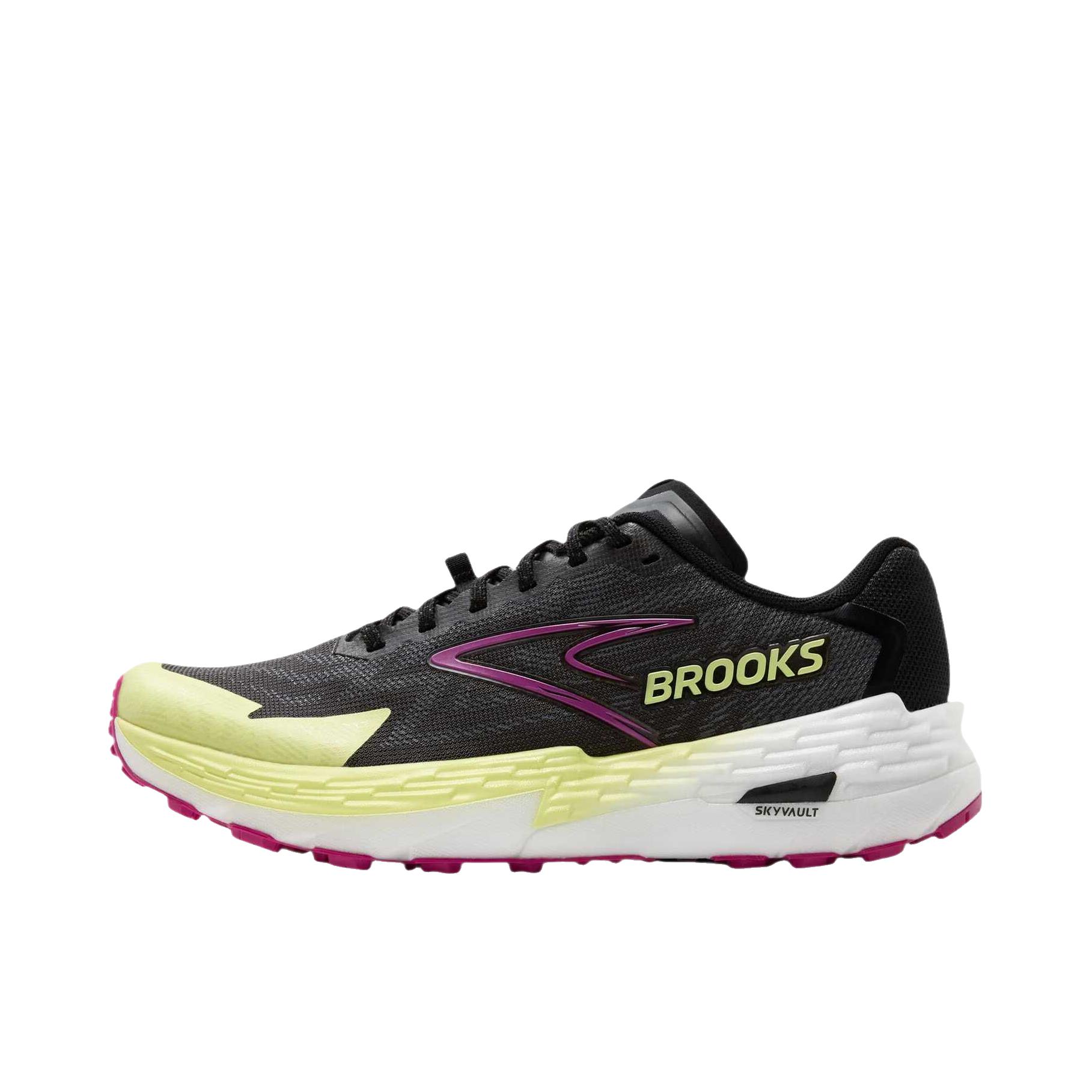 Brooks 布鲁克斯 Catamount 4 跑鞋 简约系带 圆头平跟