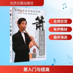 箫入门与提高 王次恒 编著 编 北京日报出版社