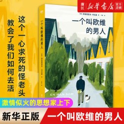 一个叫欧维的男人 巴克曼著同名电影原著 一个叫做欧维的男人决定去死 外国文学小说 豆瓣9.1分 磨铁