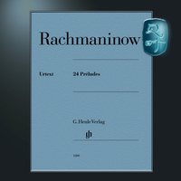 亨乐原版 拉赫玛尼诺夫 24首前奏曲 钢琴独奏带指法 Rachmaninow 24 Préludes HN1200